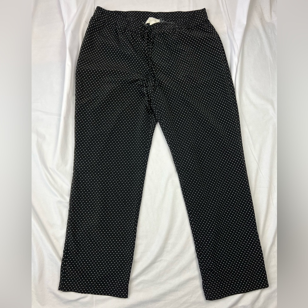 Talbots Micro Dot Pants w/pockets - 12